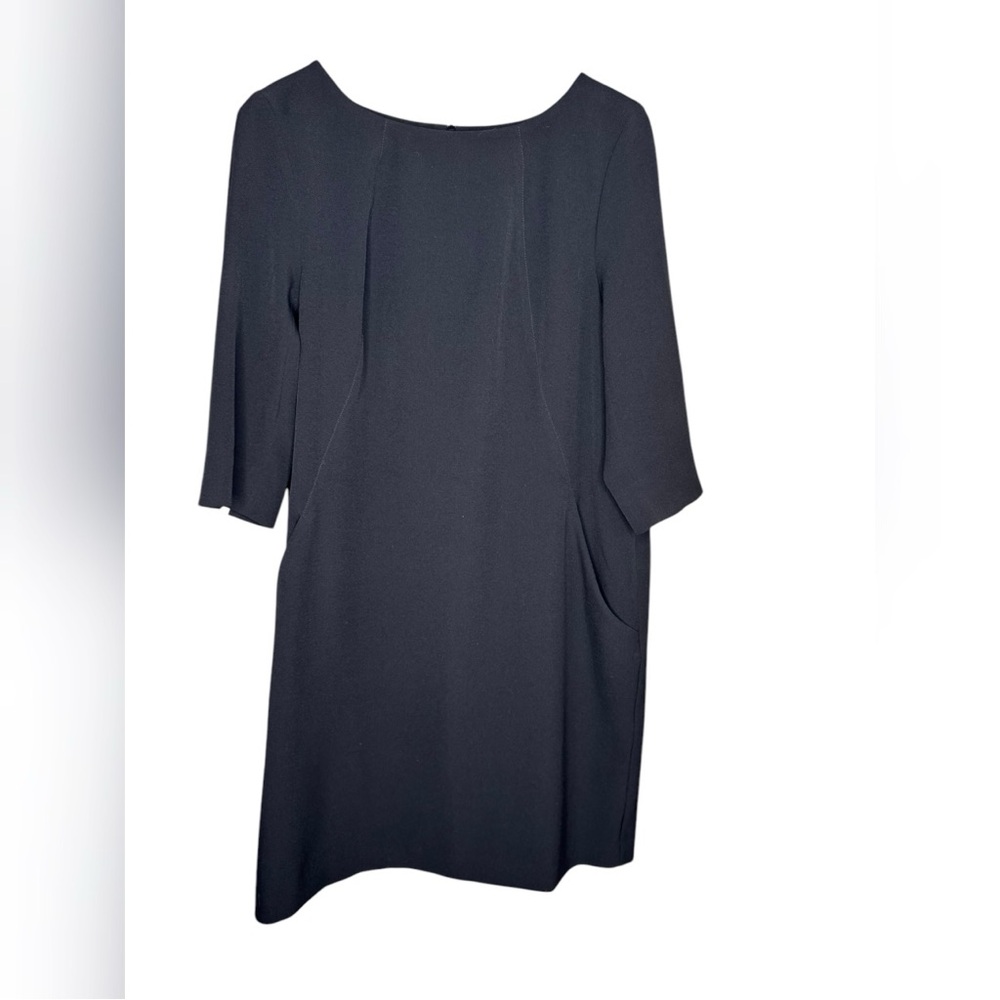 MM Lafleur Dress Womens Etsuko Sheath Stretch Knit Pockets Career Classic